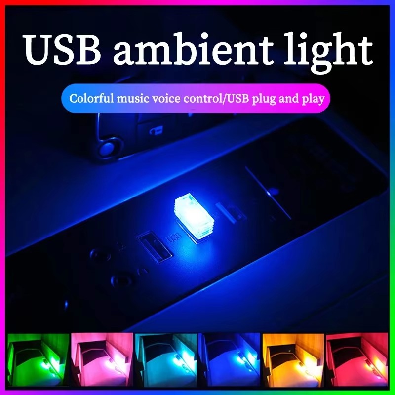 Electronics Gadgets And Accessories - Luz LED Mini USB para Carro,