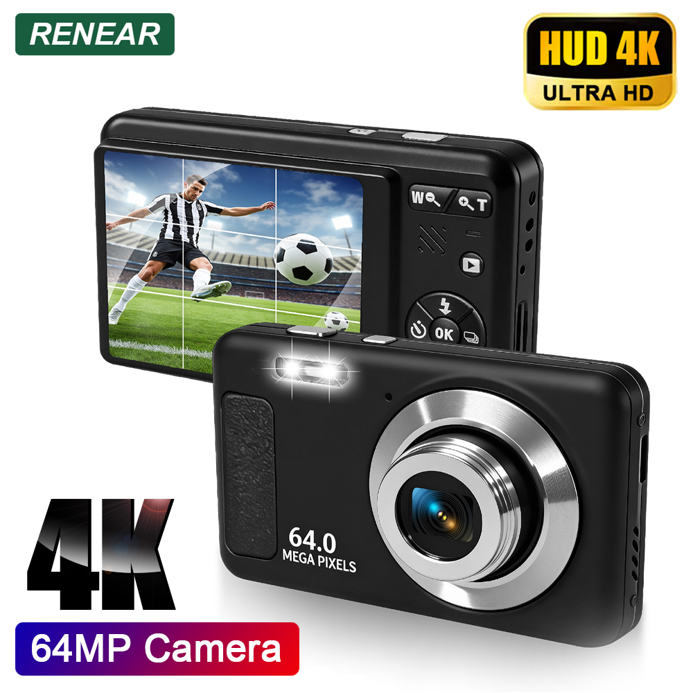 Electronic Gadgets For Home - Câmera Digital Portátil 4K Ultra HD