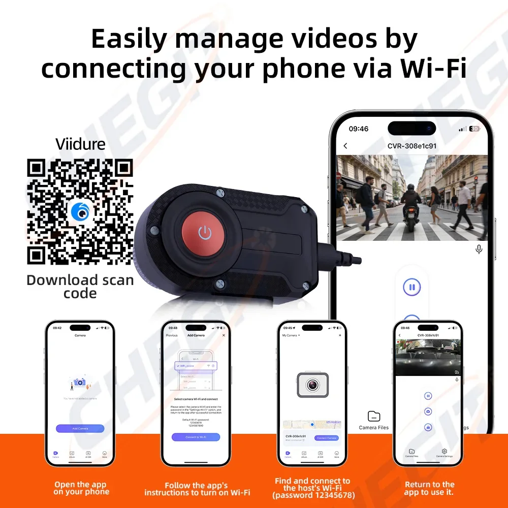 Câmera DVR para Motocicleta 2K - Compact Camera Mirrorless avaliação e preço