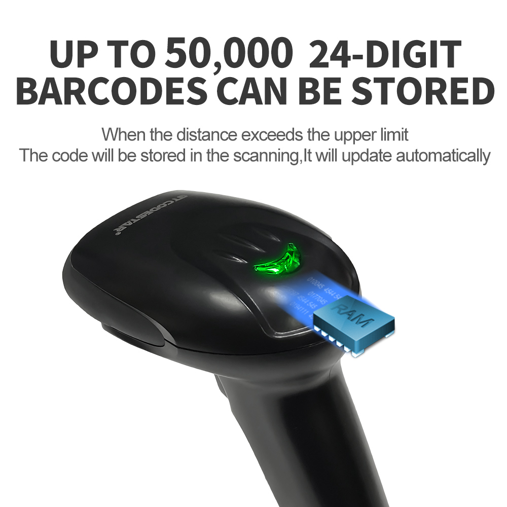 Gtcodestar X-9701C portátil se - Barcode Scanner Wireless avaliação e preço