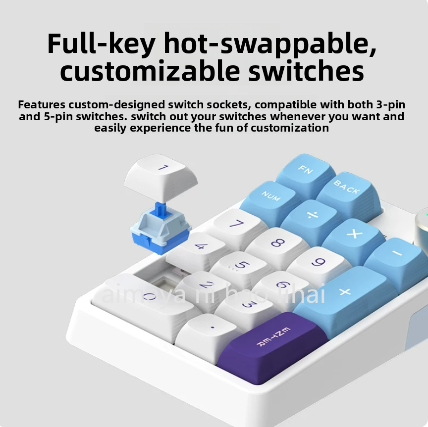 Teclado Mecânico Sem Fio Kzzi  - Wireless Keyboard Mini avaliação e preço