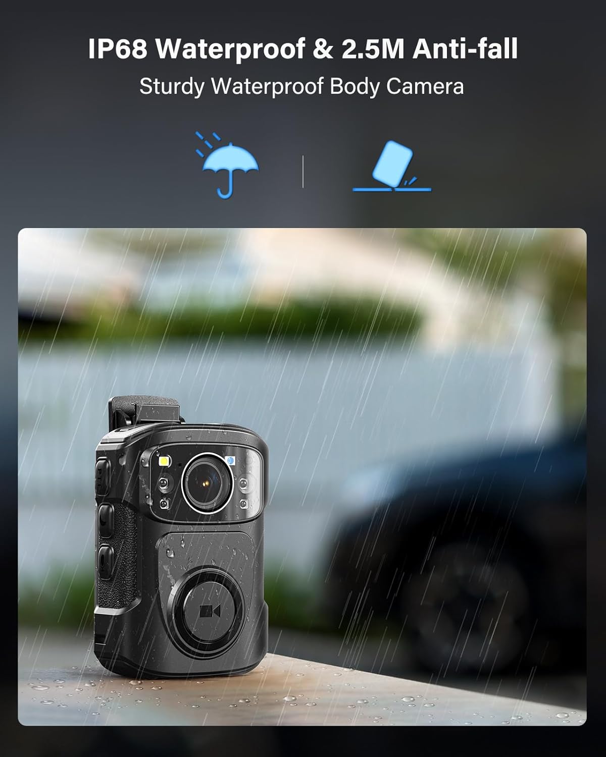 Boblov b4k5 4k corpo cam ip68  - Compact Camera Mirrorless avaliação e preço