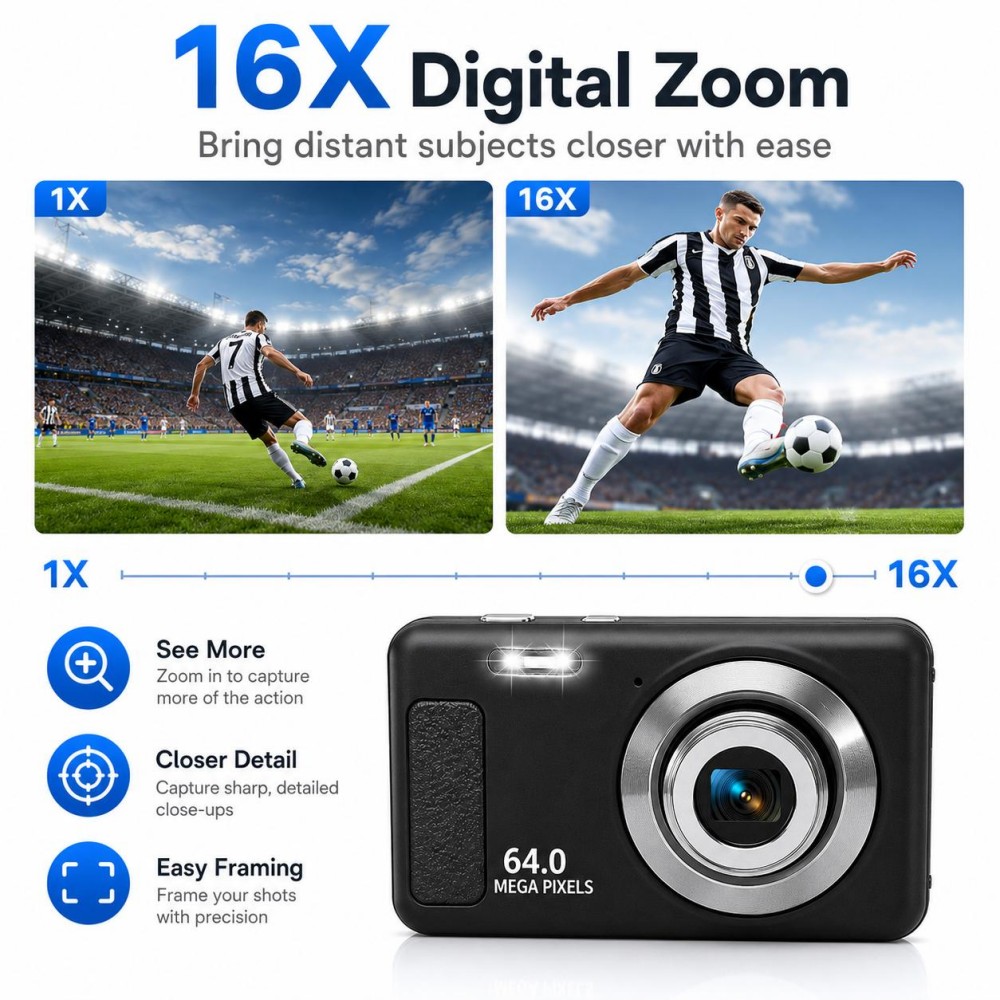 Câmera Digital Portátil 4K Ult - Electronic Gadgets For Home avaliação e preço