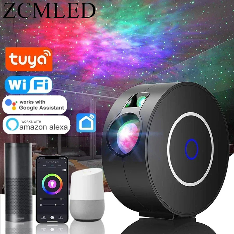 Tuya-Inteligente Aurora Galaxy - Electronic Gadgets For Home avaliação e preço