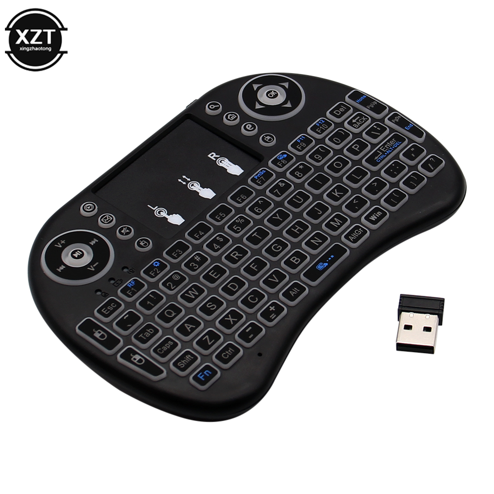 Air Mouse Retroiluminado com T - Wireless Keyboard Mini avaliação e preço