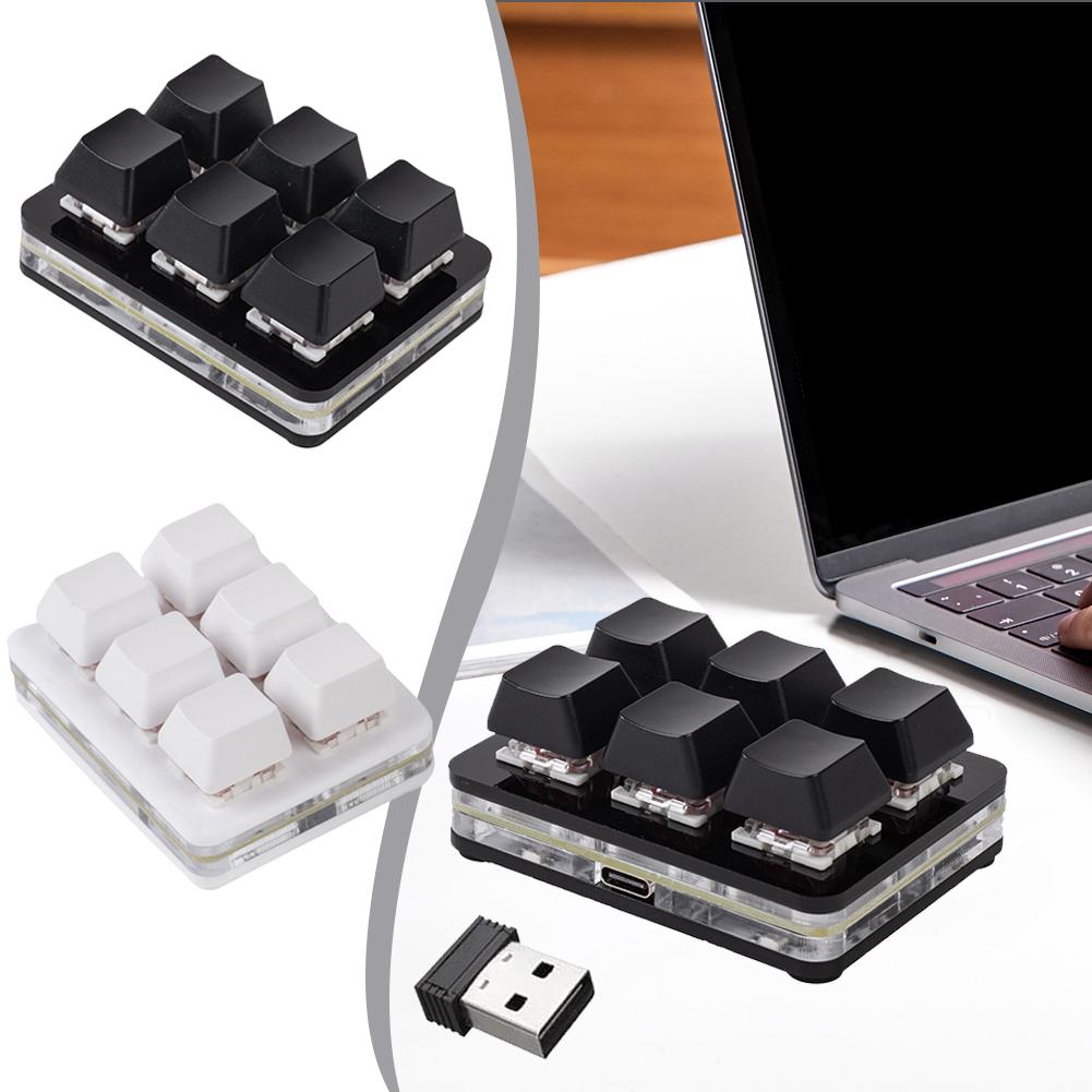 Mini teclado de 6 teclas bluet - Wireless Keyboard Mini avaliação e preço