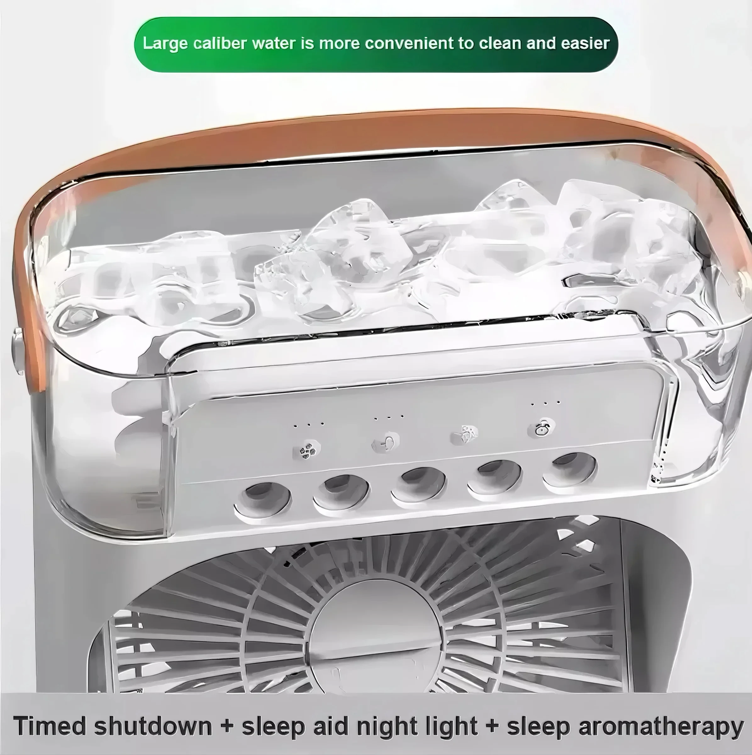 3 em 1 ventilador umidificador - Electronic Gadgets For Home avaliação e preço