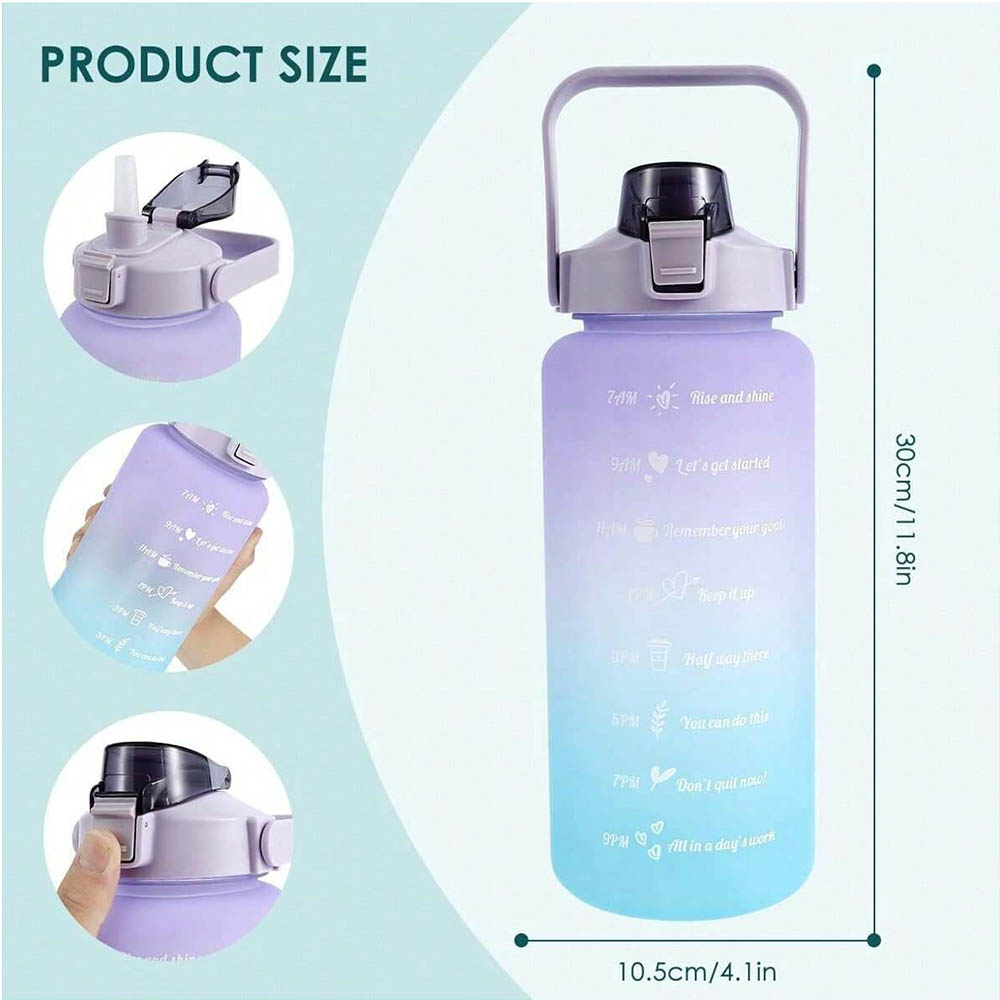 Garrafa de água motivacional d - Smart Water Bottle Tracker avaliação e preço