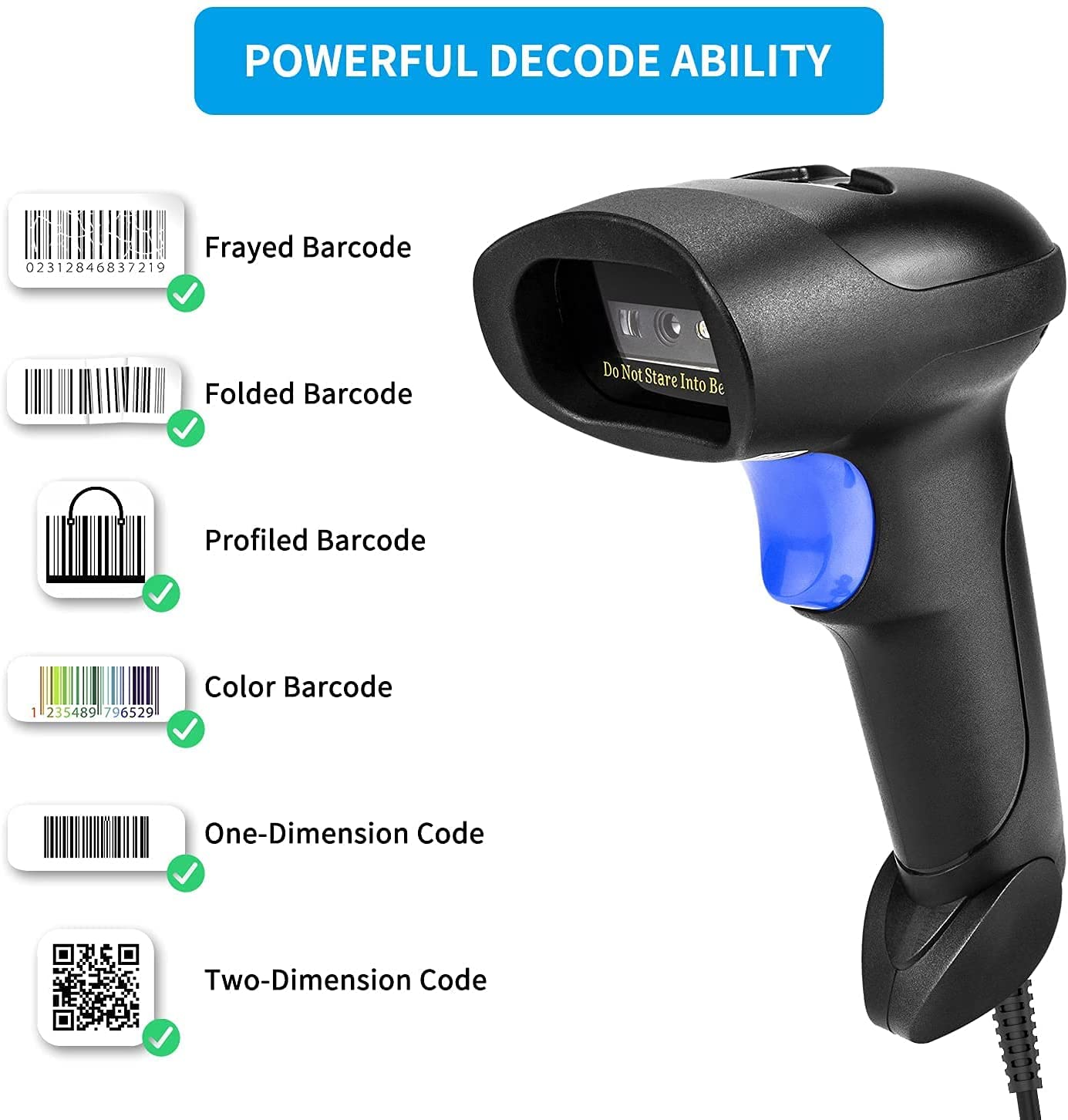 Leitor de Código de Barras 2D  - Barcode Scanner Wireless avaliação e preço