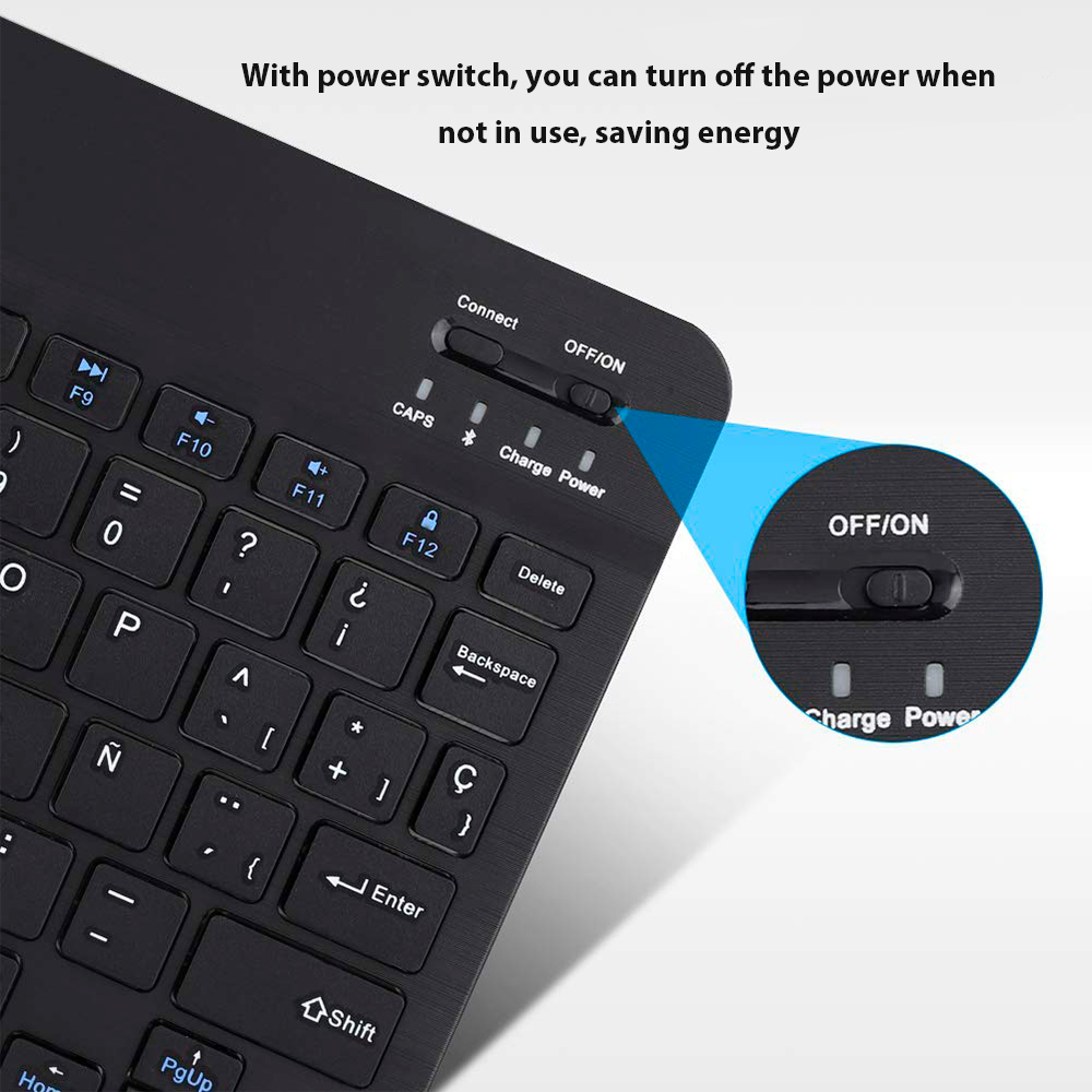 Teclado sem fio bluetooth para - Wireless Keyboard Mini avaliação e preço