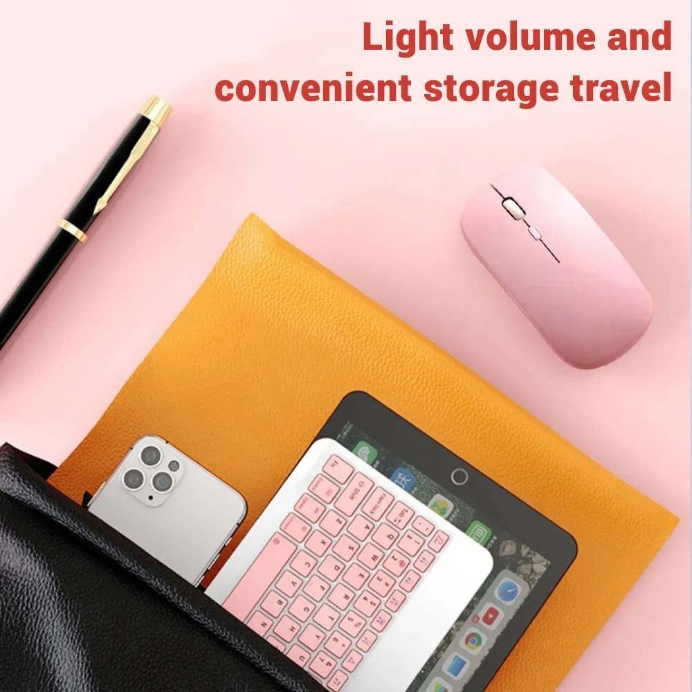 Teclado Bluetooth Hebraico de  - Wireless Keyboard Mini avaliação e preço
