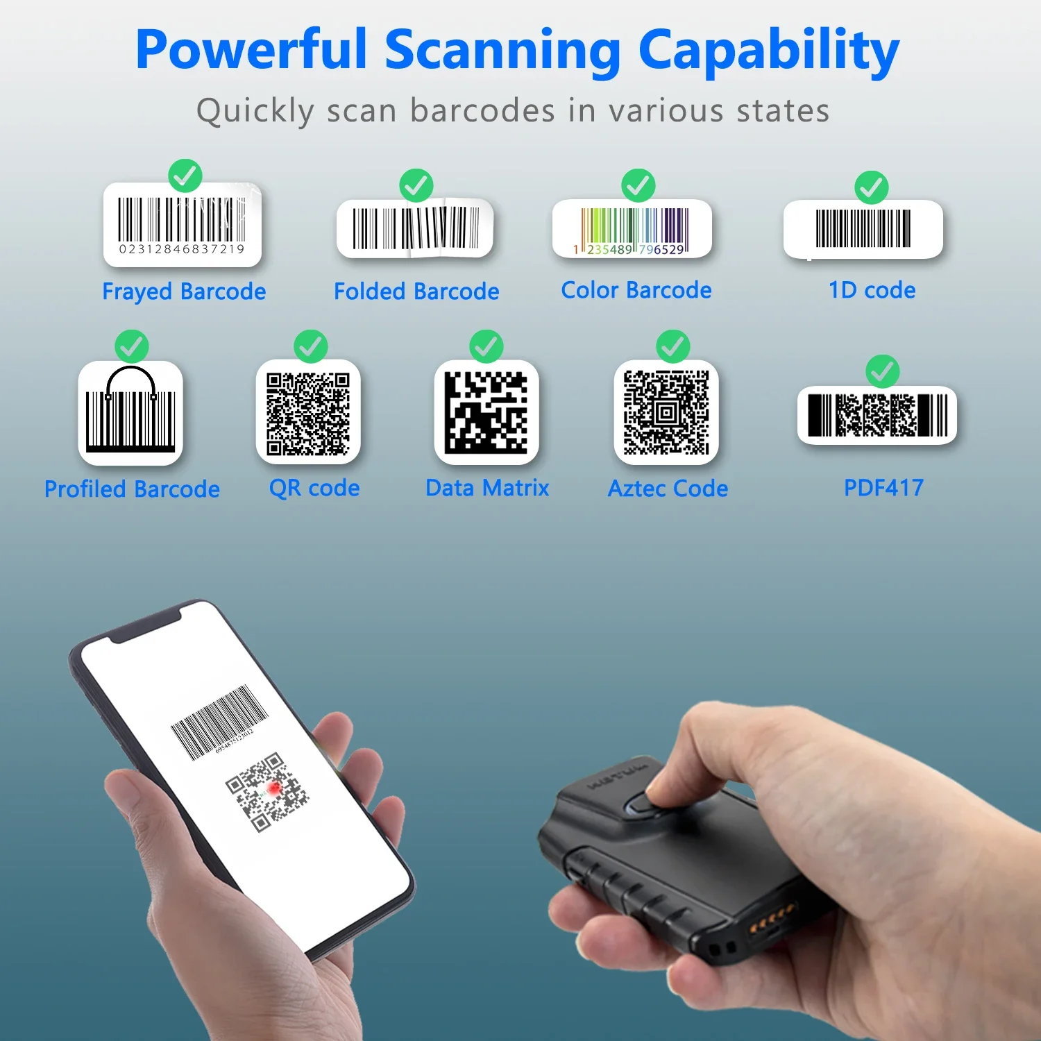 Leitor de Código QR Netum E800 - Barcode Scanner Wireless avaliação e preço